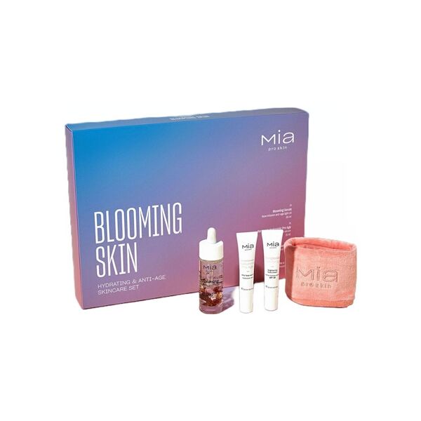 mia make up - blooming skin hydrating & anti-age skincare set set cura del viso 490 g unisex