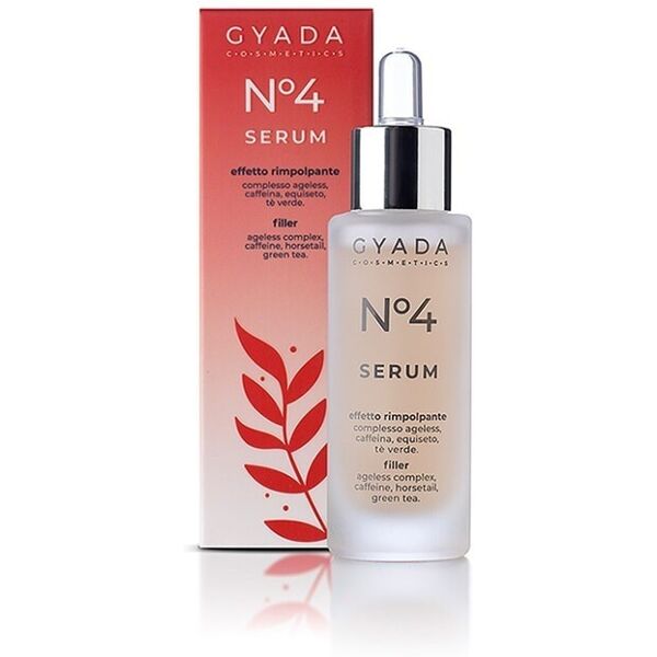 gyada cosmetics - siero viso n. 4 - effetto rimpolpante crema antirughe 30 ml unisex