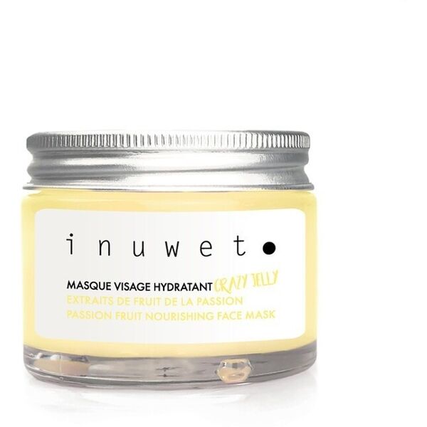 inuwet - crazy jelly - gel maschera viso idratante - ananas maschera idratante 50 ml female