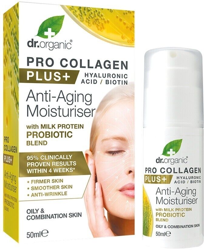 dr. organic - pro collagen plus - probio crema antirughe 50 ml unisex