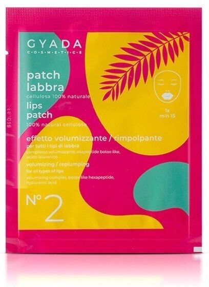 gyada cosmetics - patch labbra volumizzante / rimpolpante n. 2 maschera idratante 5 ml unisex