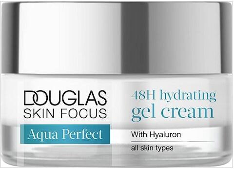 douglas collection - skin focus aqua perfect 48h hydrating gel cream crema viso 50 ml unisex