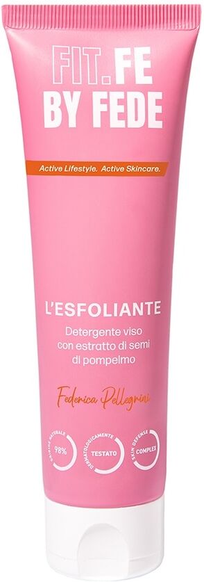 fit.fe by fede - l’esfoliante detergente viso con estratto di semi di pompelmo esfolianti viso 100 ml unisex