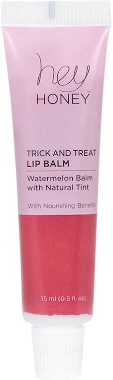 hey honey - trick and treat lip balm con tinta naturale balsamo labbra 15 ml rosa unisex