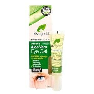 dr. organic - aloe vera eye gel kit cura occhi 15 ml female