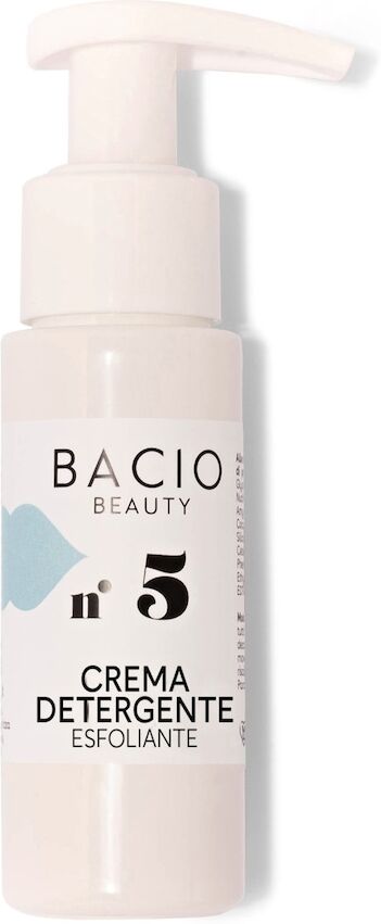 baciobeauty - n.5 crema detergente esfoliante alle microsfere crema detergente 50 ml unisex