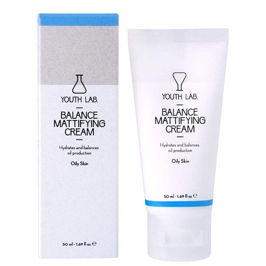 youth lab. - balance mattifying cream crema viso 50 ml unisex