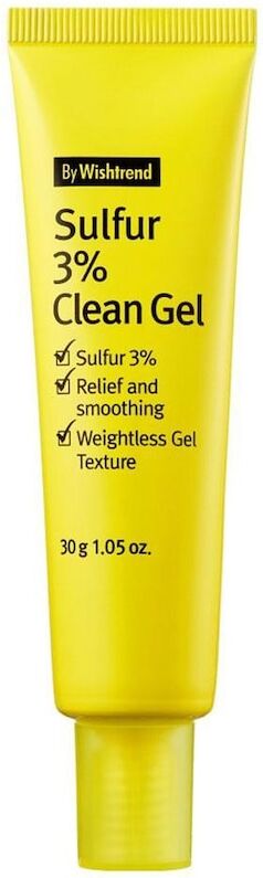 by wishtrend - sulfur 3% clean gel gel detergente 30 g unisex