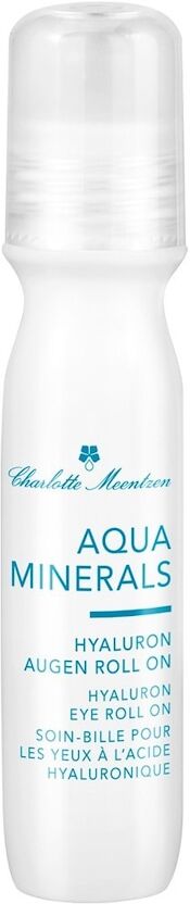 charlotte meentzen - aqua minerals roll-on occhi all'acido ialuronico gel contorno occhi 15 ml unisex