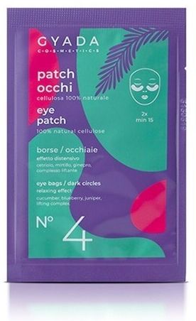 gyada cosmetics - patch occhi borse / occhiaie n. 4 patch occhi & maschera contorno occhi 5 ml unisex