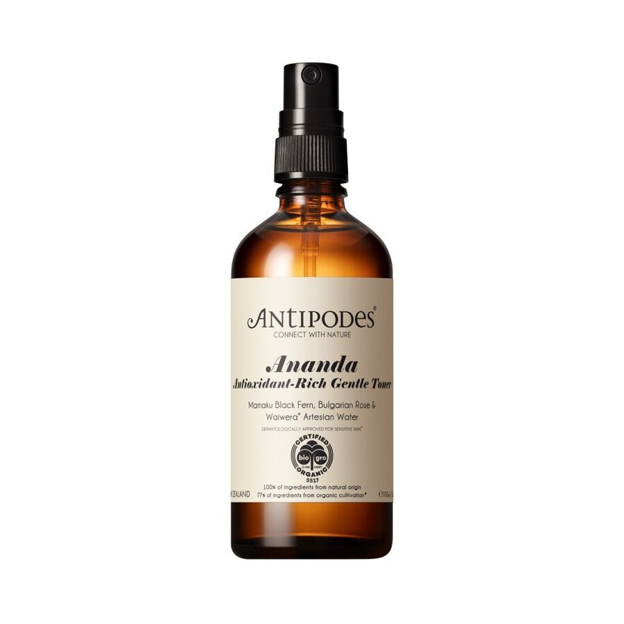 antipodes - daily cleanse ananda antioxidant-rich gentle toner tonico viso 100 ml unisex