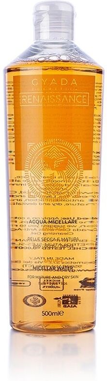 gyada cosmetics - acqua micellare anti-age struccanti 500 ml unisex