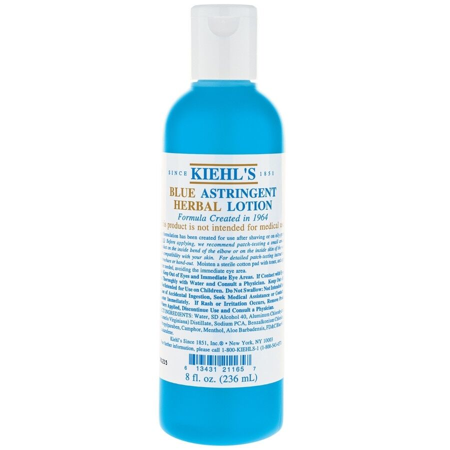 kiehl's - blue astringent herbal lotion tonico viso 250 ml unisex