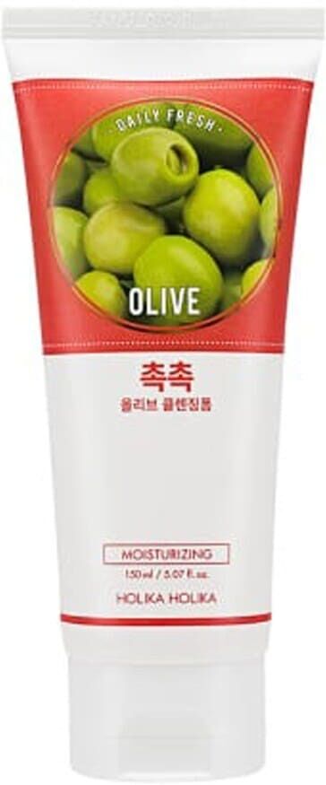 holika holika - daily fresh olive cleansing foam mousse detergente 150 ml unisex