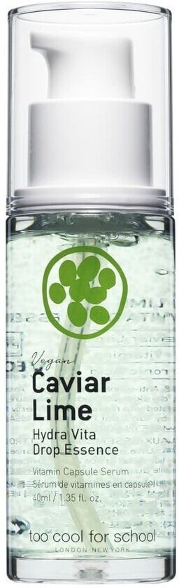 too cool for school - caviar lime hydra vita drop essence crema viso 40 ml unisex