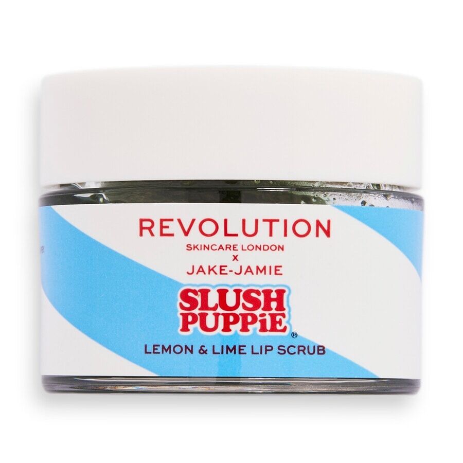 revolution skincare -  x jake jamie slush puppie lemon & lime lip scrub scrub labbra 13 g verde female