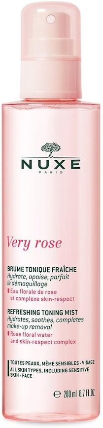 nuxe - very rose tonico spray fresco tonico viso 200 ml unisex