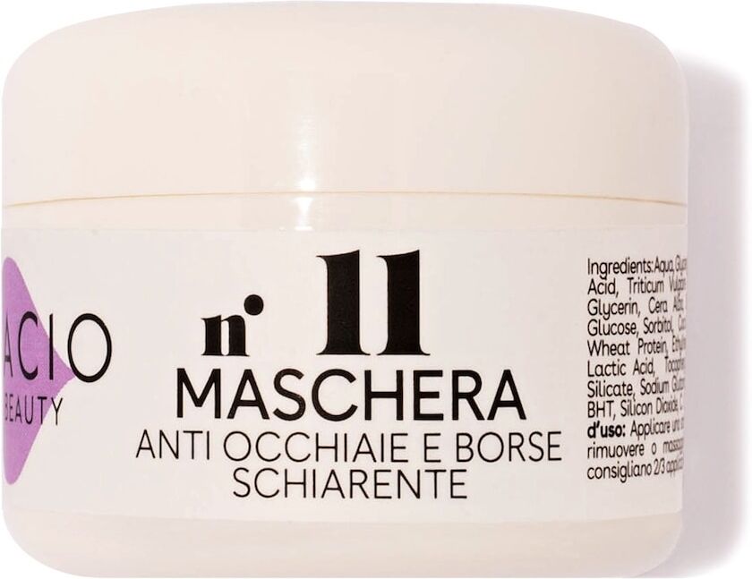 bacio beauty - n.11 maschera anti occhiaie e borse schiarente patch occhi & maschera contorno occhi 30 ml unisex