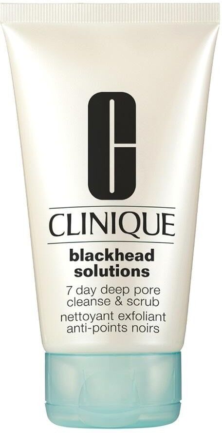 clinique - blackhead solutions - 7 day deep pore cleanse & scrub esfolianti viso 125 ml unisex