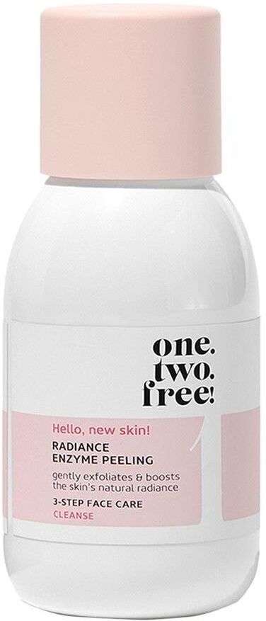 one.two.free! - fase 1: purifica radiance enzyme peeling esfolianti viso 35 g unisex