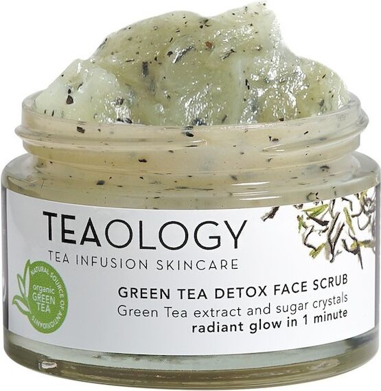 teaology - green tea detox face scrub esfolianti viso 50 ml unisex