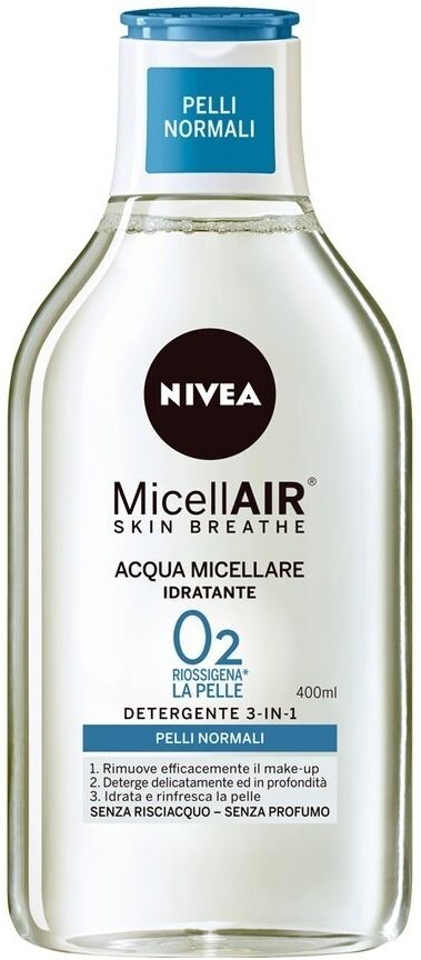 nivea -  acqua micellare idratante 3in1 sapone viso 400 ml female