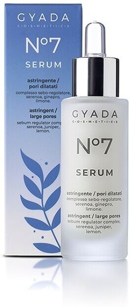 gyada cosmetics - siero viso n. 7 - astringente / pori dilatati siero idratante 30 ml unisex