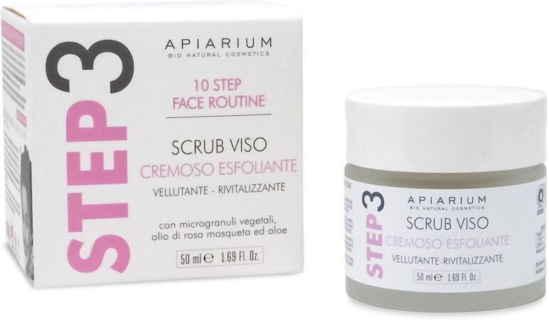 apiarium - scrub viso esfoliante bio esfolianti viso 50 ml female