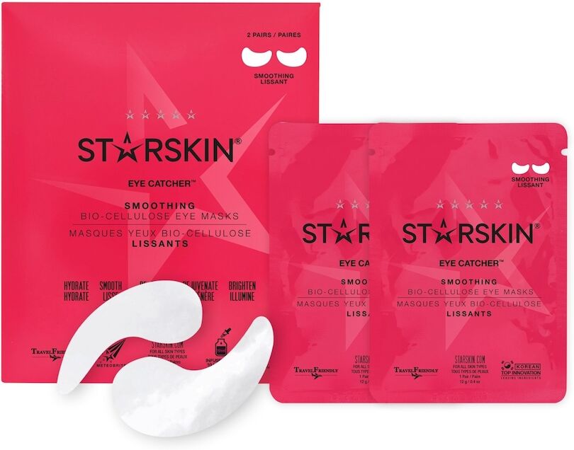 starskin® - eye catcher™ smoothing coconut bio-cellulose second skin eye mask maschere occhi & labbra 24 ml unisex