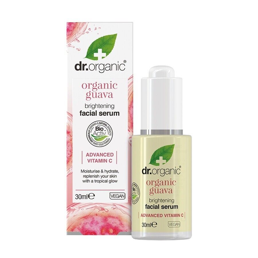 dr. organic - guava vitamin c guava facial serum siero vitamina c 30 ml unisex