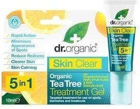 dr. organic - skin clear treatment gel crema giorno 10 ml female