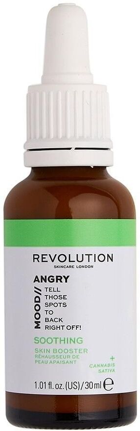 revolution skincare - siero lenitivo angry mood soothing siero idratante 30 ml unisex