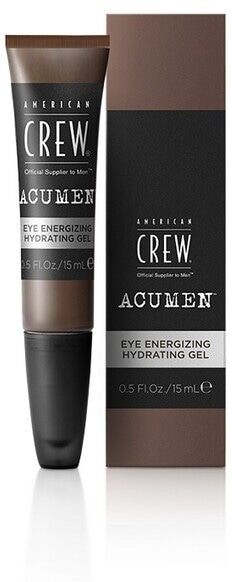 american crew - eye energizing hydrating gel cura del viso 15 ml male