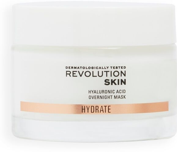 revolution skincare - hydrate hyaluronic acid overnight mask crema viso 50 ml unisex