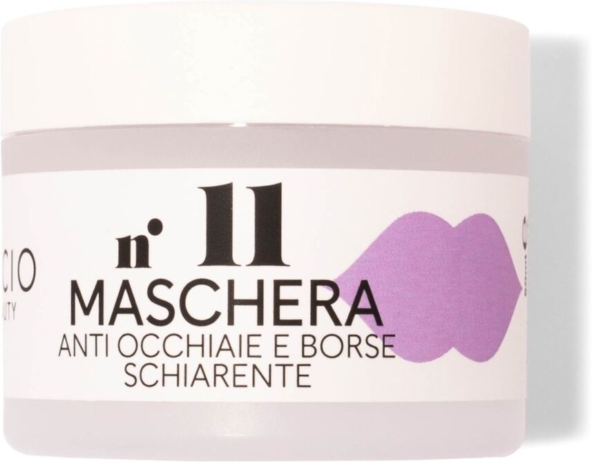 bacio beauty - n.11 maschera anti occhiaie e borse schiarente patch occhi & maschera contorno occhi 50 ml unisex