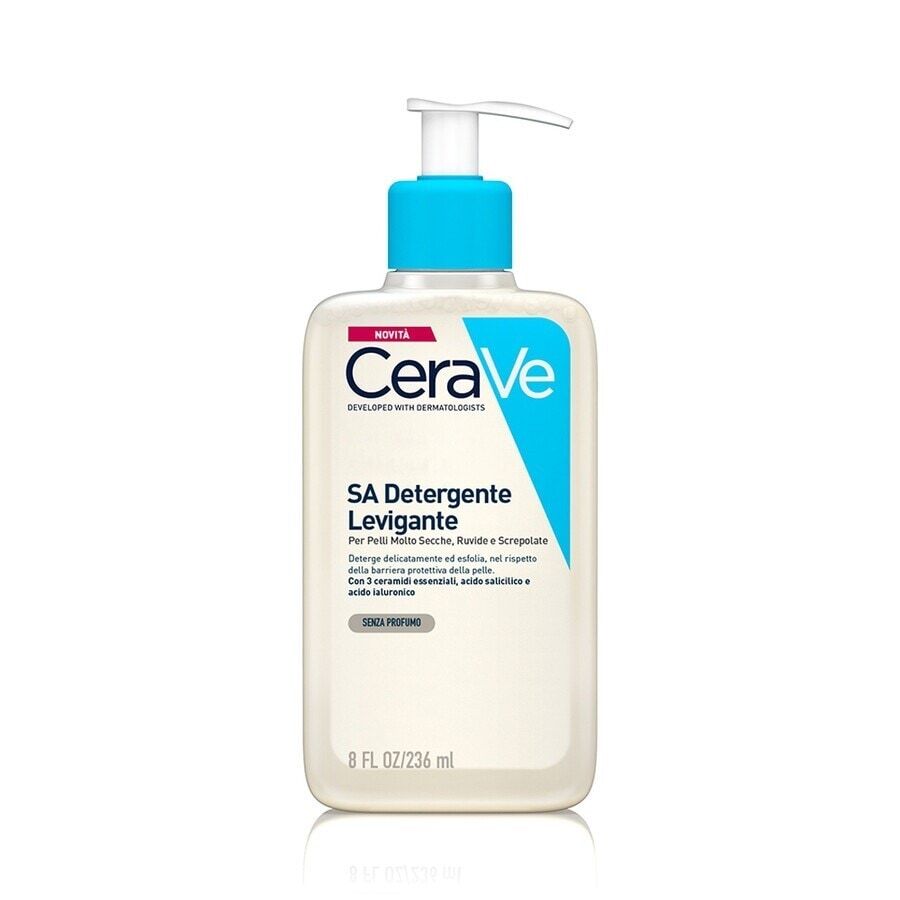 cerave - sa detergente levigante gel detergente 236 ml unisex