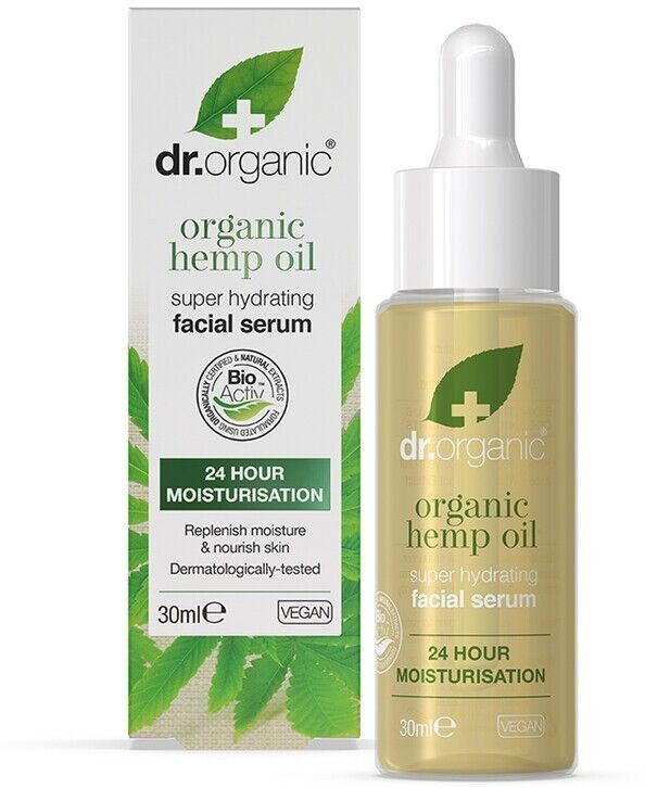 dr. organic - hemp oil hemp siero viso siero idratante 30 ml female