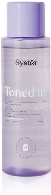 syster - toned up - tonico purificante e illuminante tonico viso 200 ml unisex