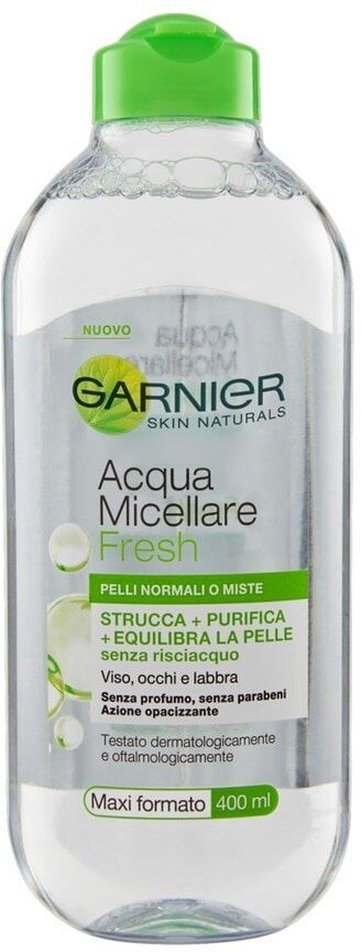 garnier - pelli normali, strucca, purifica ed equilibra la pelle senza risciacquo sapone viso 400 ml female