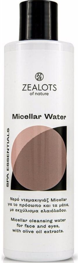 zealots of nature - zeloti della natura essenziali termali - acqua micellare tonico viso 250 ml unisex