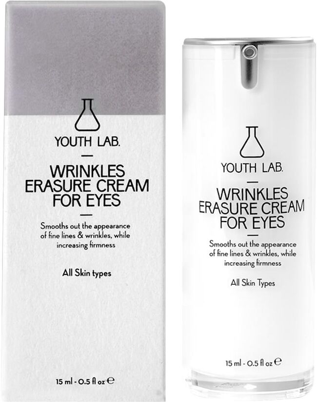 youth lab. - wrinkles erasure cream for eyes crema contorno occhi 15 ml unisex