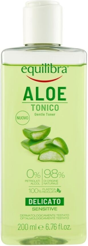 equilibra -  tonico viso aloe tonico viso 200 ml unisex