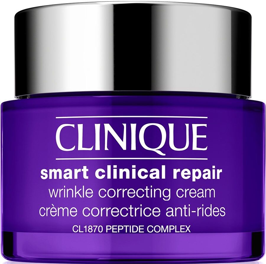 clinique - smart clinical repair™ wrinkle correcting cream crema notte 75 ml female