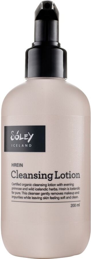 sóley organics - hrein cleansing milk lotion latte detergente 200 ml female