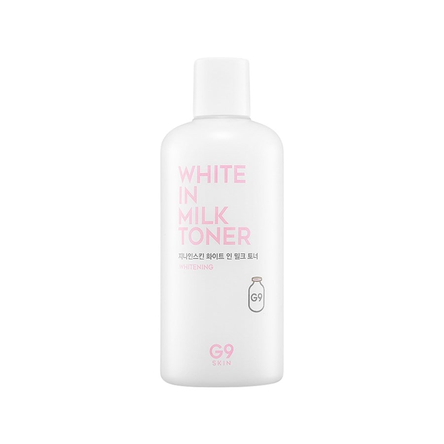 g9 skin - white in milk toner tonico viso 300 ml female