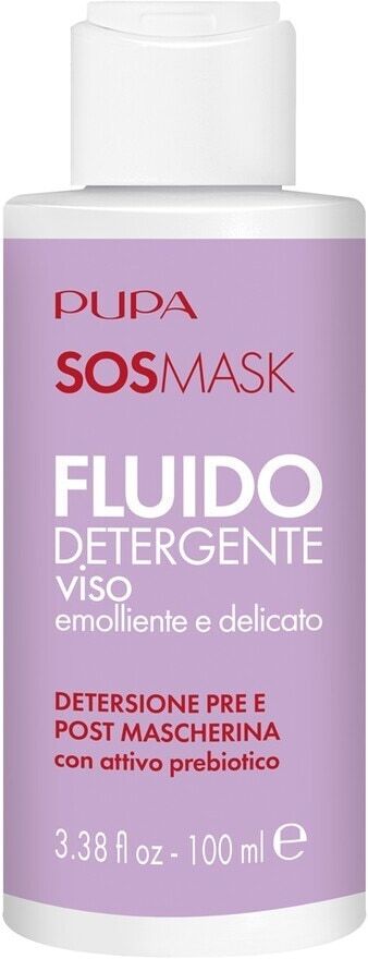 pupa - sos mask fluido detergente sapone viso 100 ml unisex