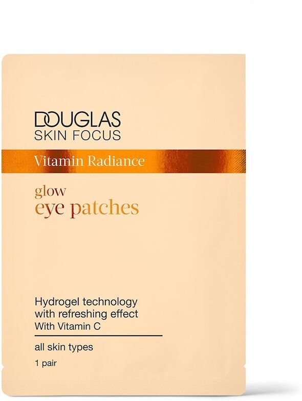 douglas collection - skin focus vitamin radiance glow eye patches patch occhi & maschera contorno occhi 3 ml unisex