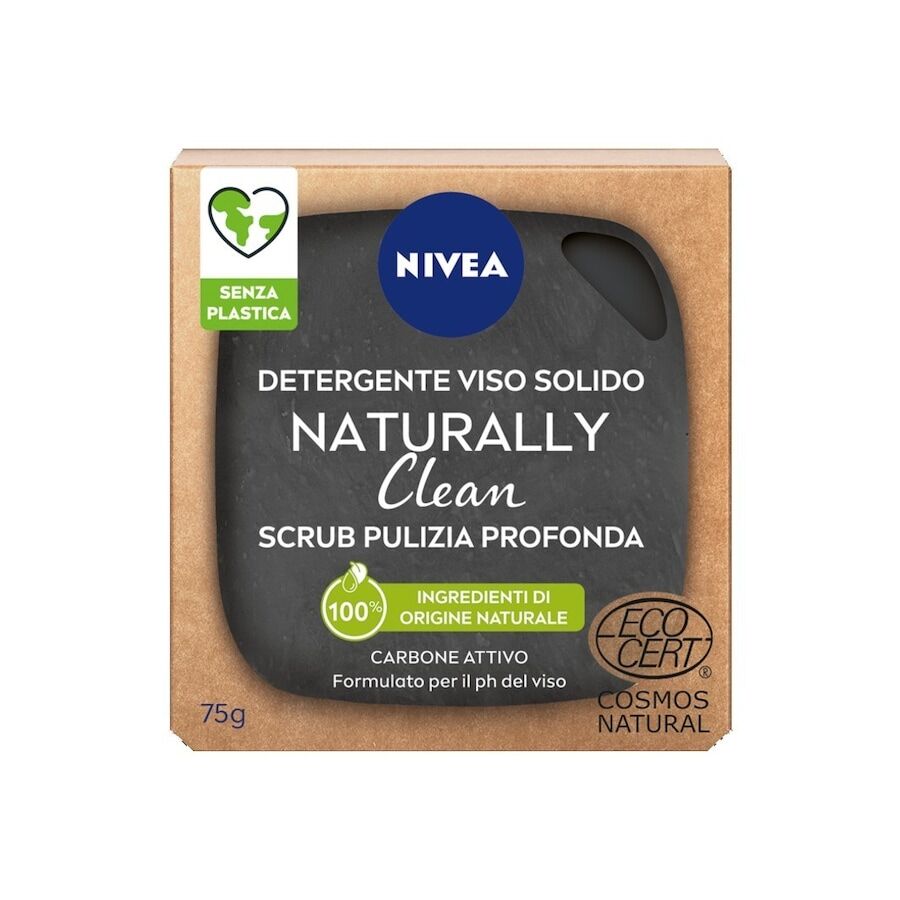 nivea - naturally clean scrub viso pulizia profonda esfolianti viso 75 g female