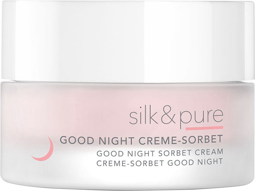 charlotte meentzen - silk & pure good night creme-sorbet crema notte 50 ml unisex