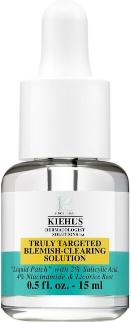 kiehl's - truly targeted blemish clearing solution anti-acne 15 ml unisex